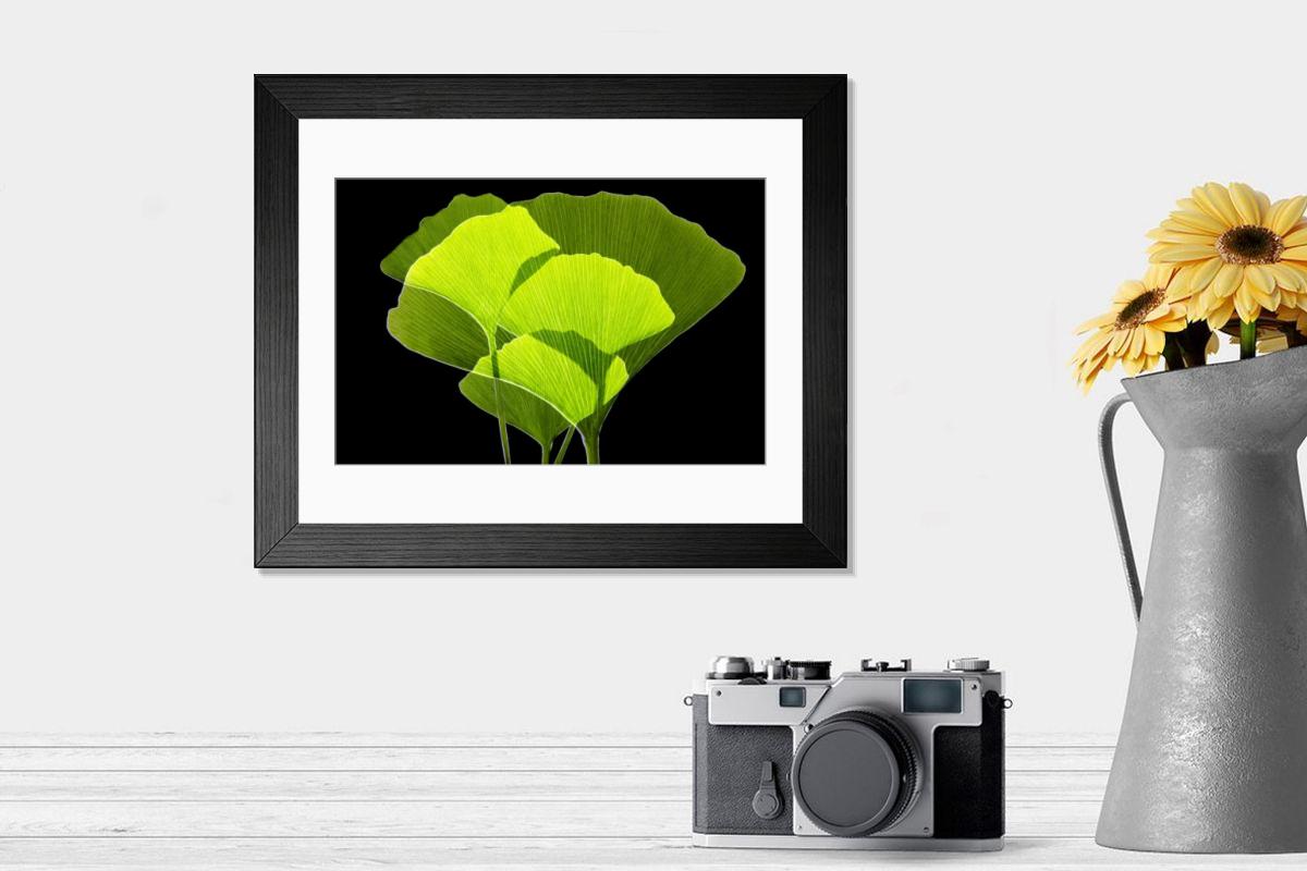 Shown hanging in a room: Modern 14"x12" (36x31cm)