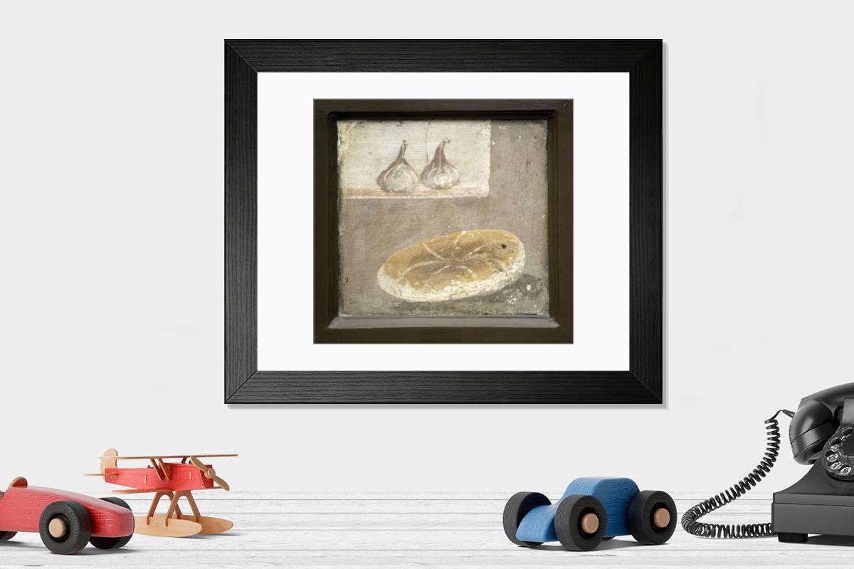 Shown hanging in a room: Modern 14"x12" (36x31cm)