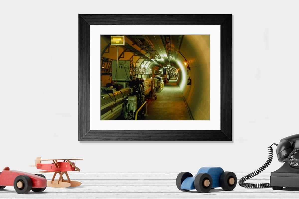 Shown hanging in a room: Modern 14"x12" (36x31cm)