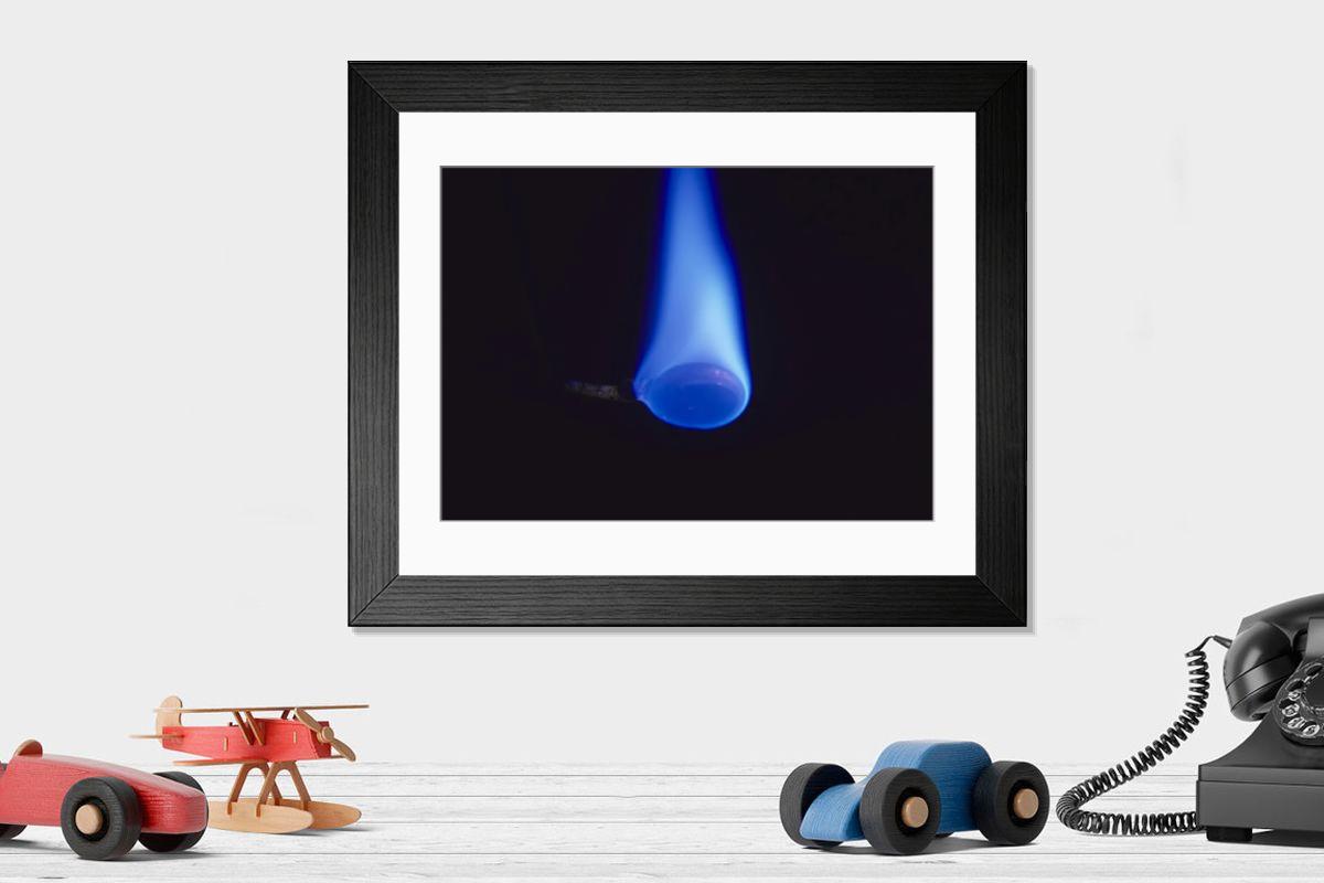 Shown hanging in a room: Modern 14"x12" (36x31cm)