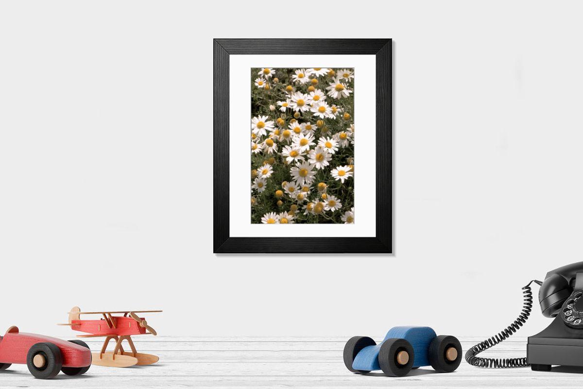 Shown hanging in a room: Modern 14"x12" (36x31cm)