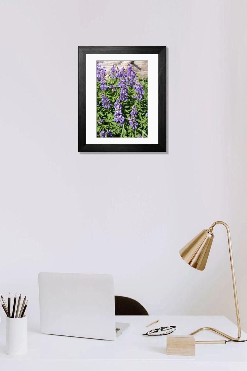 Shown hanging in a room: Modern 14"x12" (36x31cm)