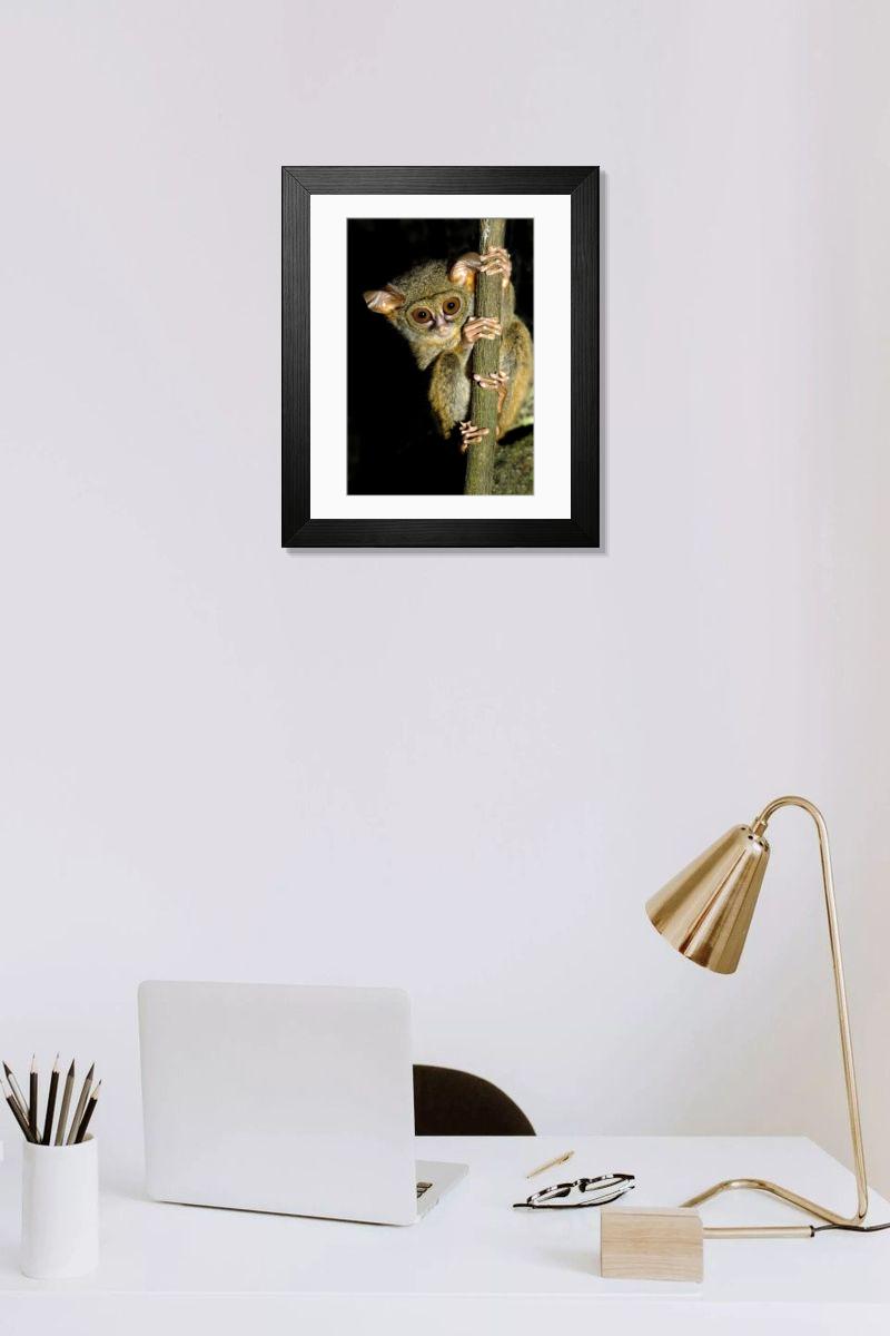 Shown hanging in a room: Modern 14"x12" (36x31cm)