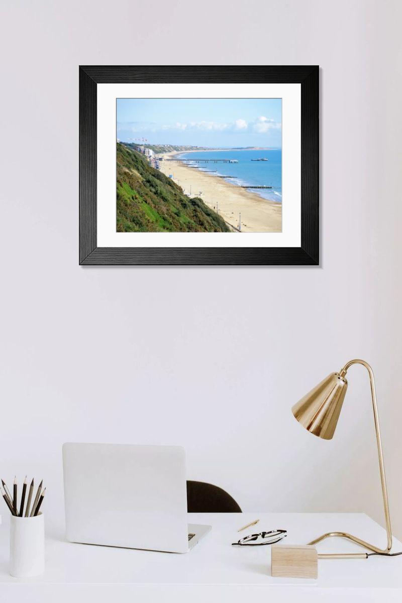 Shown hanging in a room: Modern 14"x12" (36x31cm)