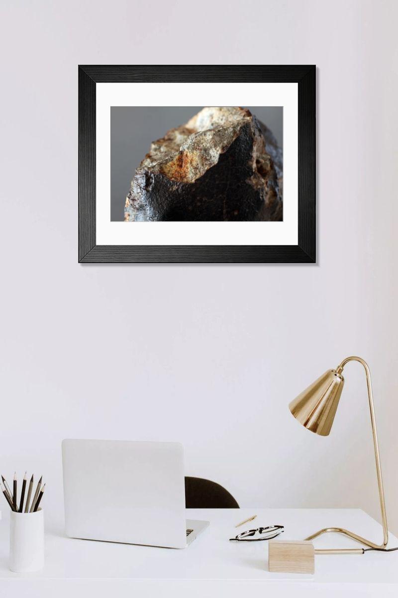 Shown hanging in a room: Modern 14"x12" (36x31cm)
