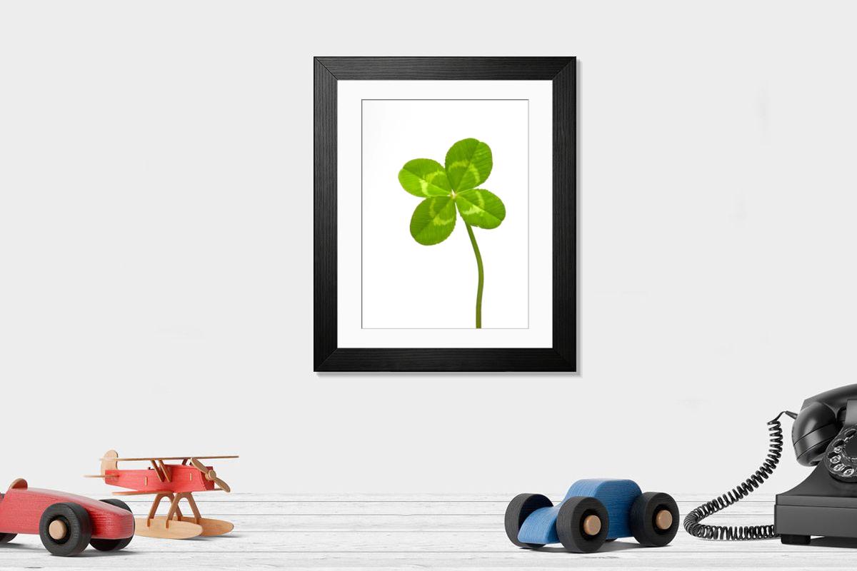Shown hanging in a room: Modern 14"x12" (36x31cm)