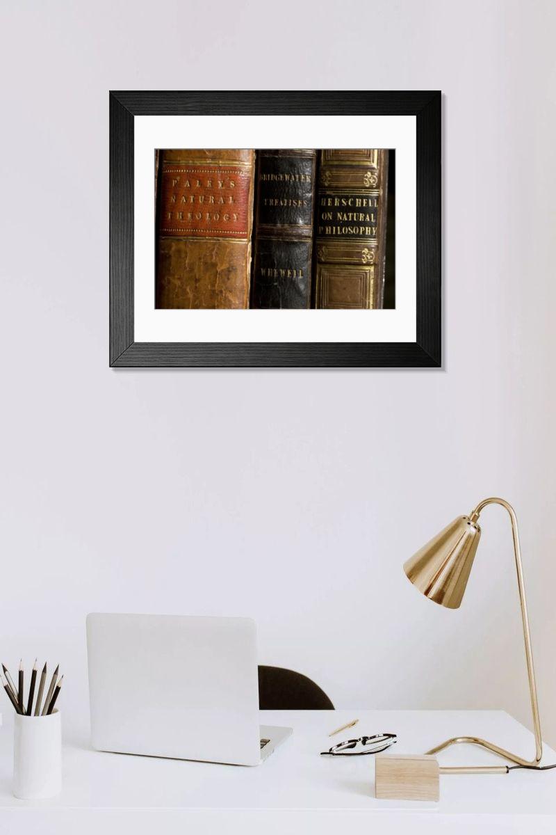 Shown hanging in a room: Modern 14"x12" (36x31cm)