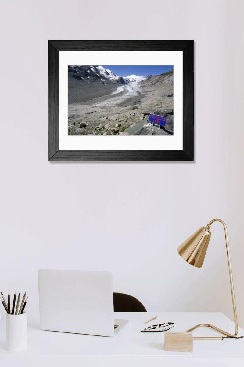 Shown hanging in a room: Modern 14"x12" (36x31cm)