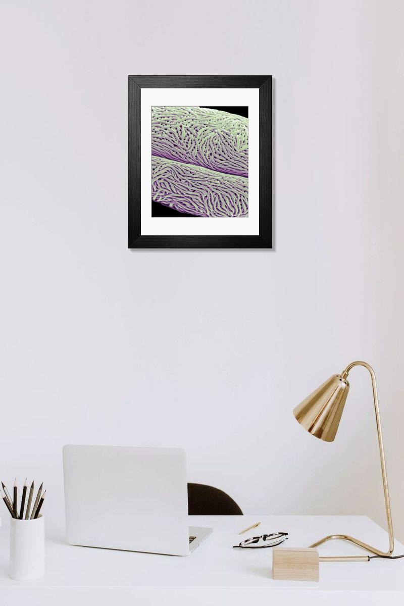 Shown hanging in a room: Modern 14"x12" (36x31cm)