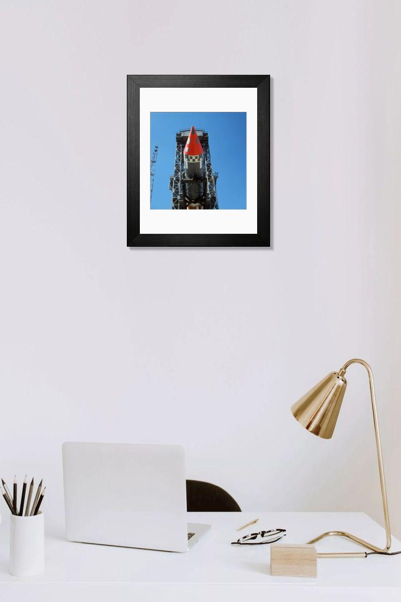 Shown hanging in a room: Modern 14"x12" (36x31cm)