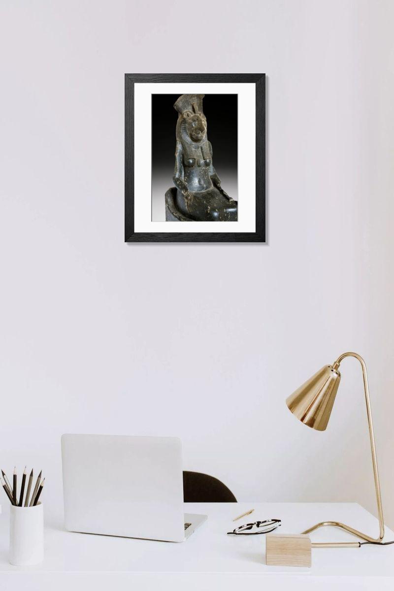 Shown hanging in a room: Modern 14"x12" (36x31cm)
