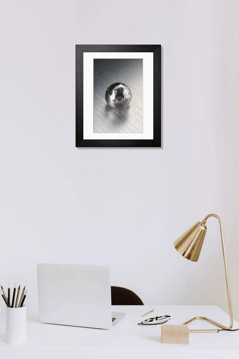 Shown hanging in a room: Modern 14"x12" (36x31cm)