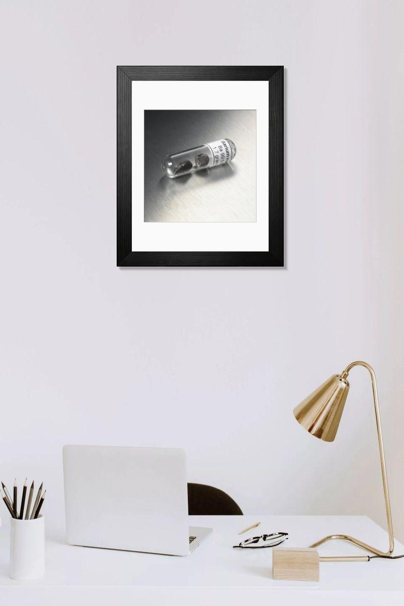 Shown hanging in a room: Modern 14"x12" (36x31cm)