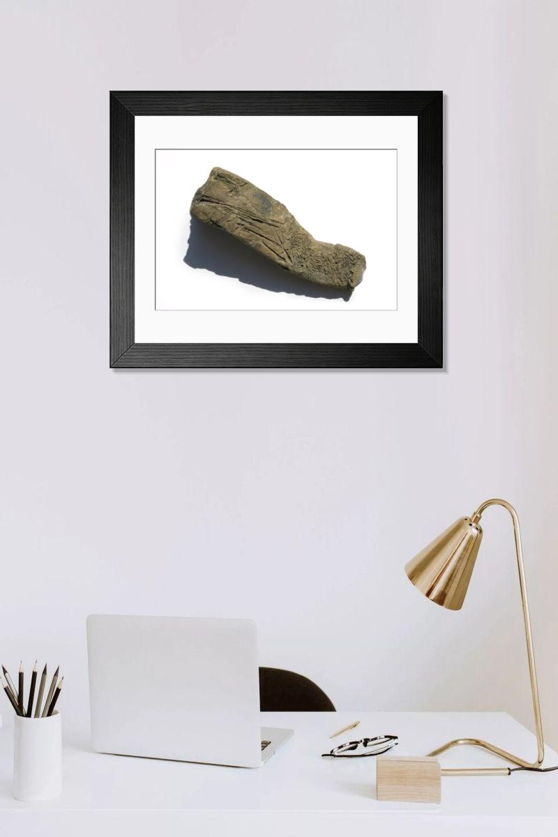 Shown hanging in a room: Modern 14"x12" (36x31cm)