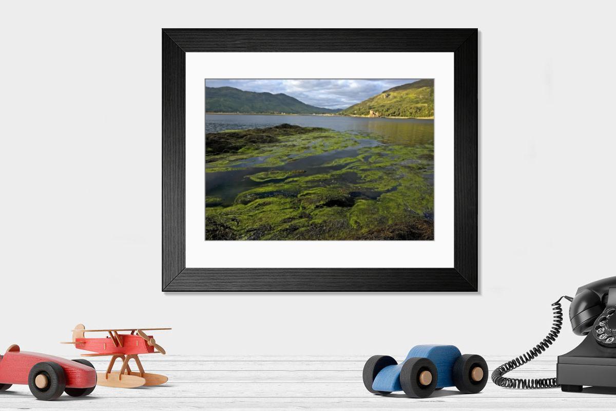 Shown hanging in a room: Modern 14"x12" (36x31cm)