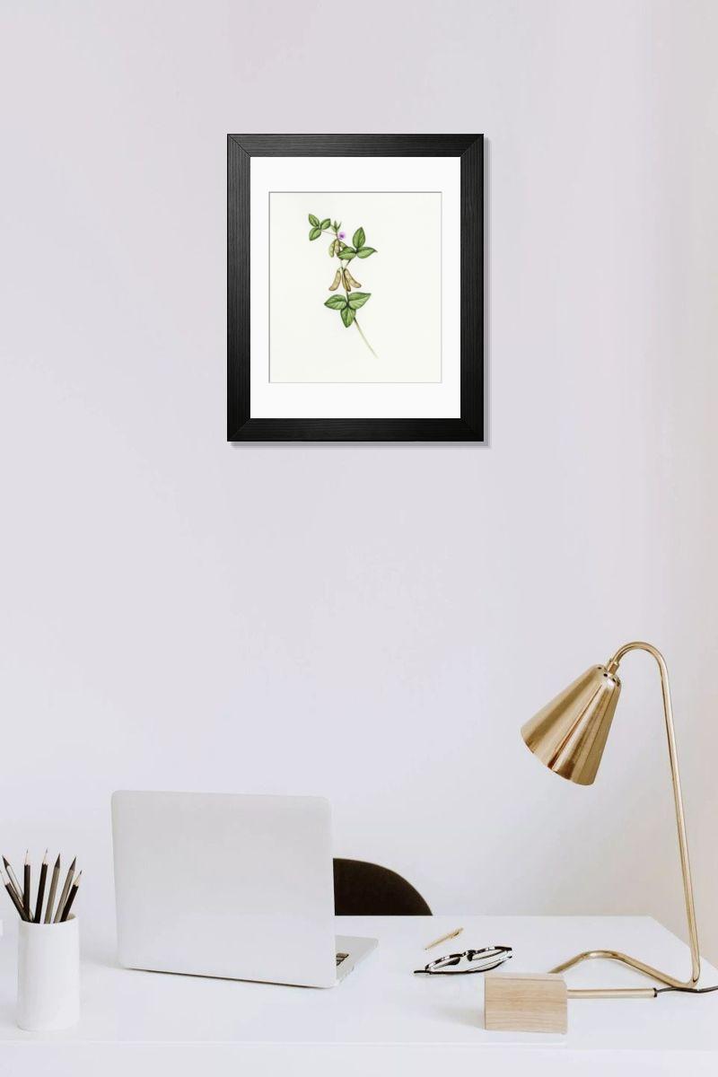 Shown hanging in a room: Modern 14"x12" (36x31cm)