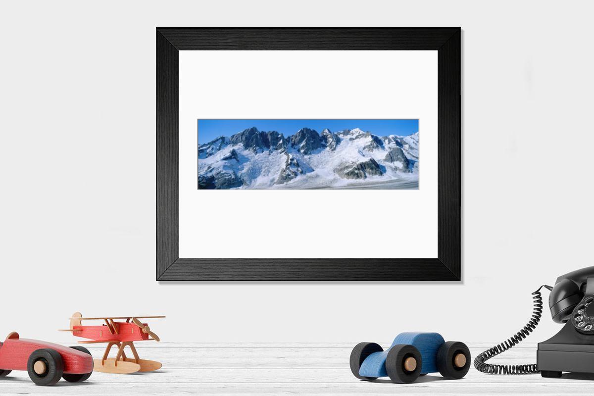 Shown hanging in a room: Modern 14"x12" (36x31cm)