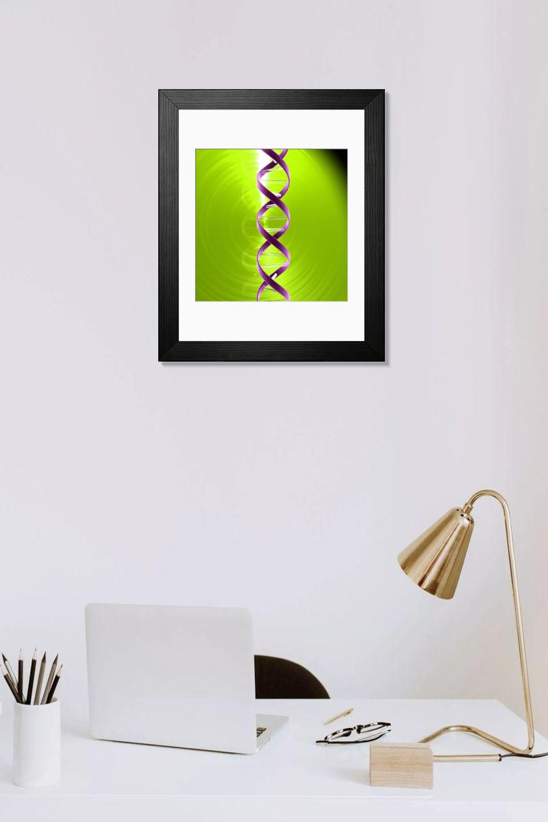 Shown hanging in a room: Modern 14"x12" (36x31cm)