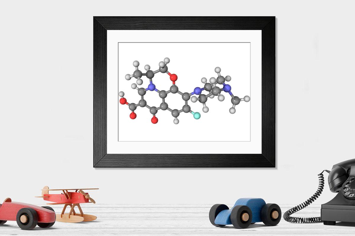 Shown hanging in a room: Modern 14"x12" (36x31cm)