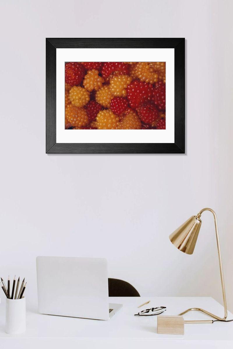 Shown hanging in a room: Modern 14"x12" (36x31cm)