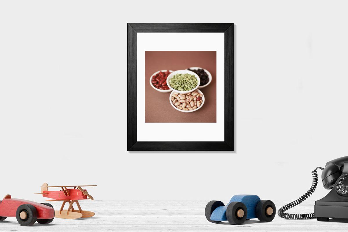 Shown hanging in a room: Modern 14"x12" (36x31cm)