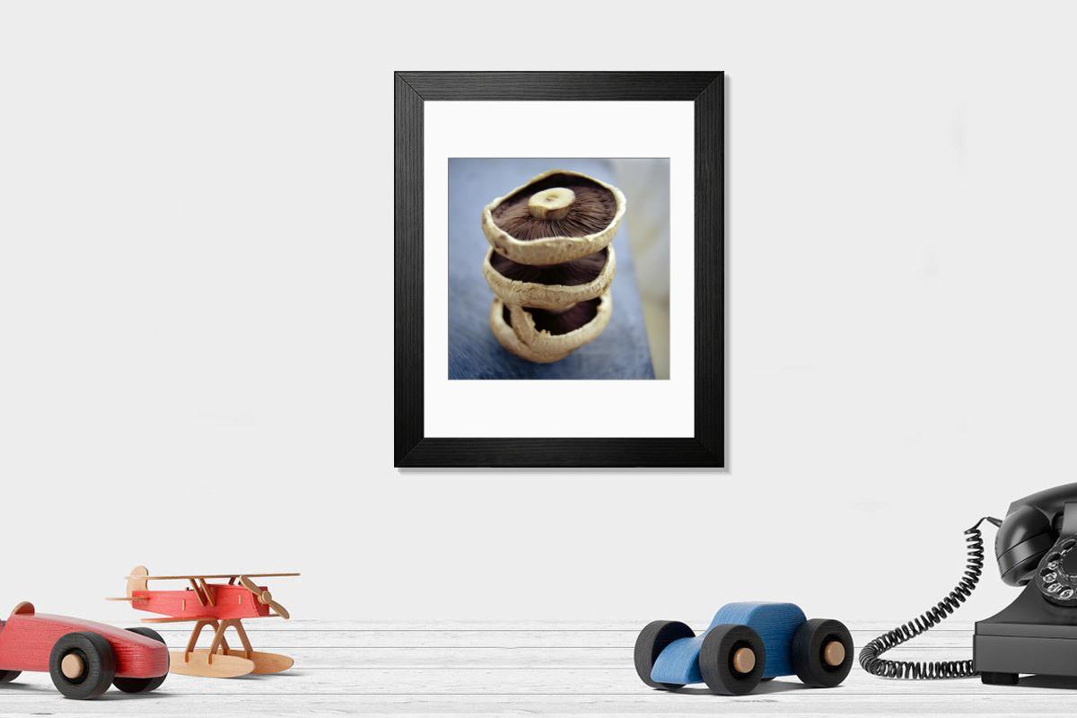 Shown hanging in a room: Modern 14"x12" (36x31cm)