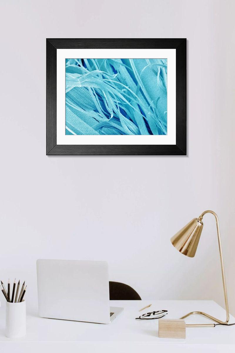 Shown hanging in a room: Modern 14"x12" (36x31cm)