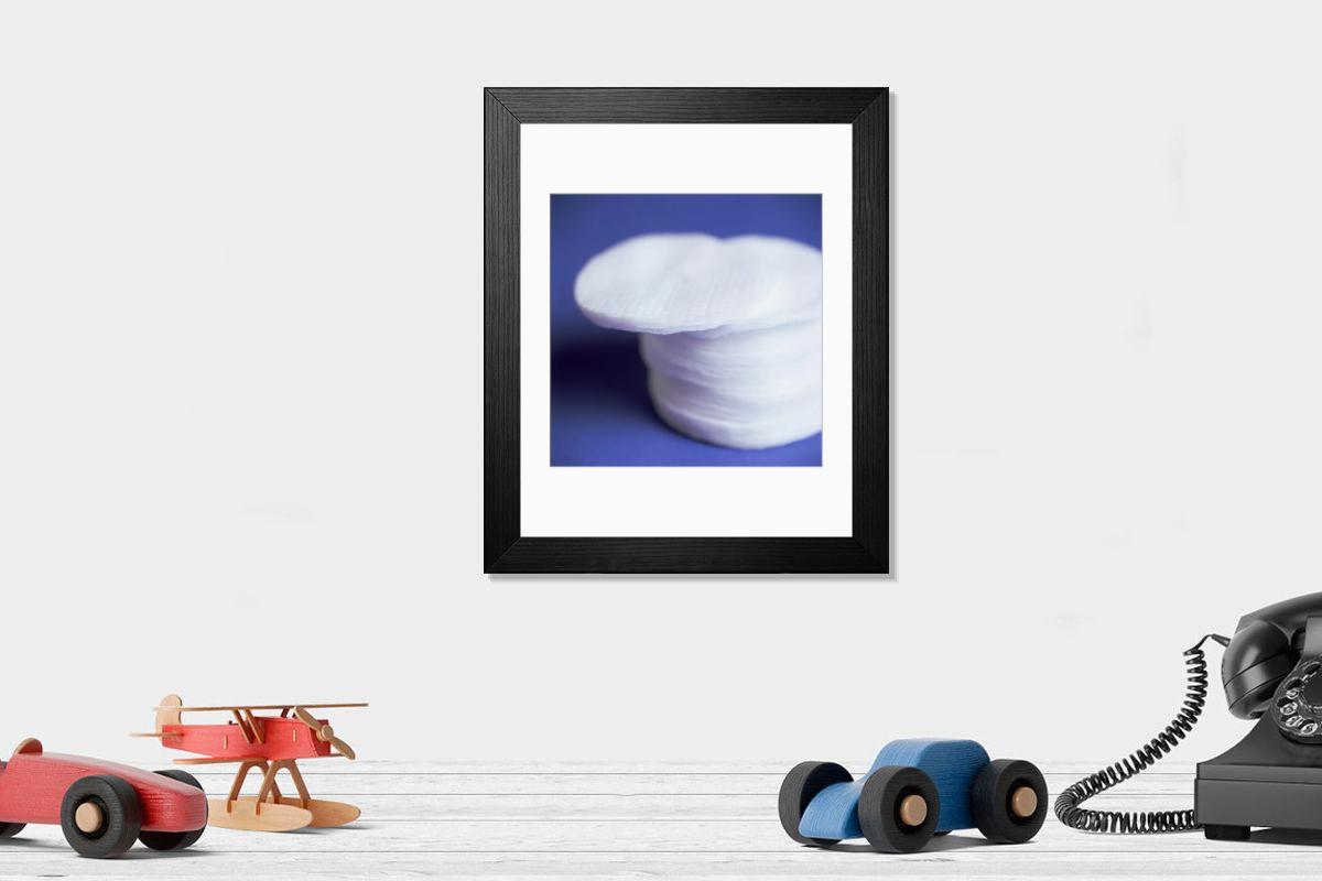 Shown hanging in a room: Modern 14"x12" (36x31cm)
