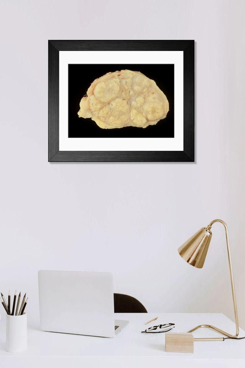 Shown hanging in a room: Modern 14"x12" (36x31cm)