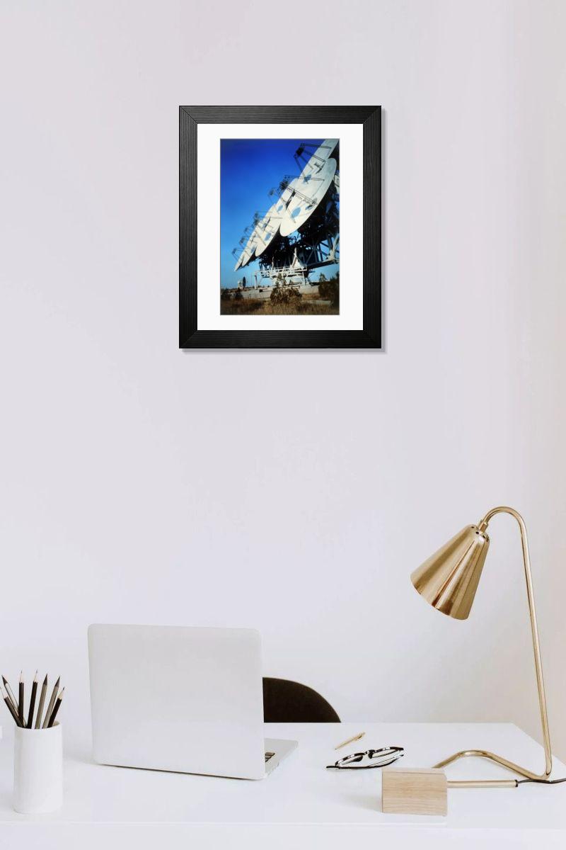 Shown hanging in a room: Modern 14"x12" (36x31cm)