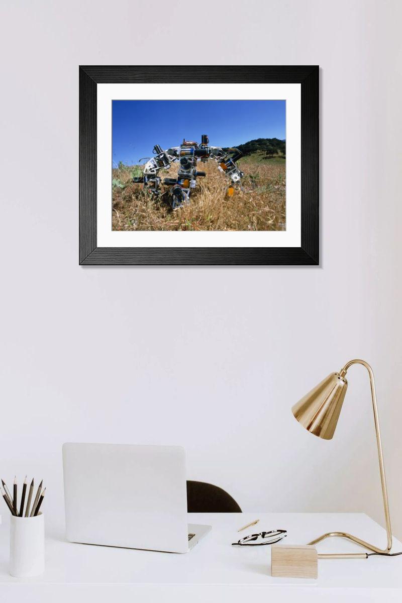 Shown hanging in a room: Modern 14"x12" (36x31cm)