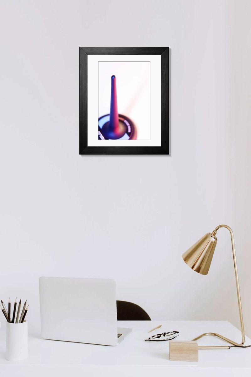 Shown hanging in a room: Modern 14"x12" (36x31cm)