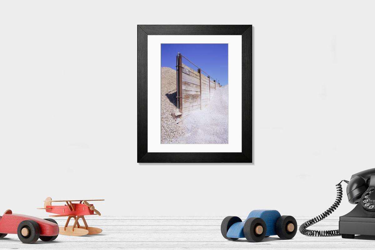 Shown hanging in a room: Modern 14"x12" (36x31cm)