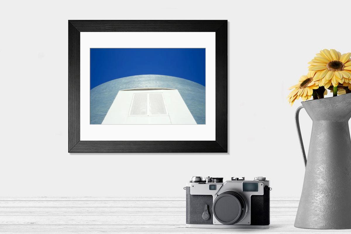 Shown hanging in a room: Modern 14"x12" (36x31cm)