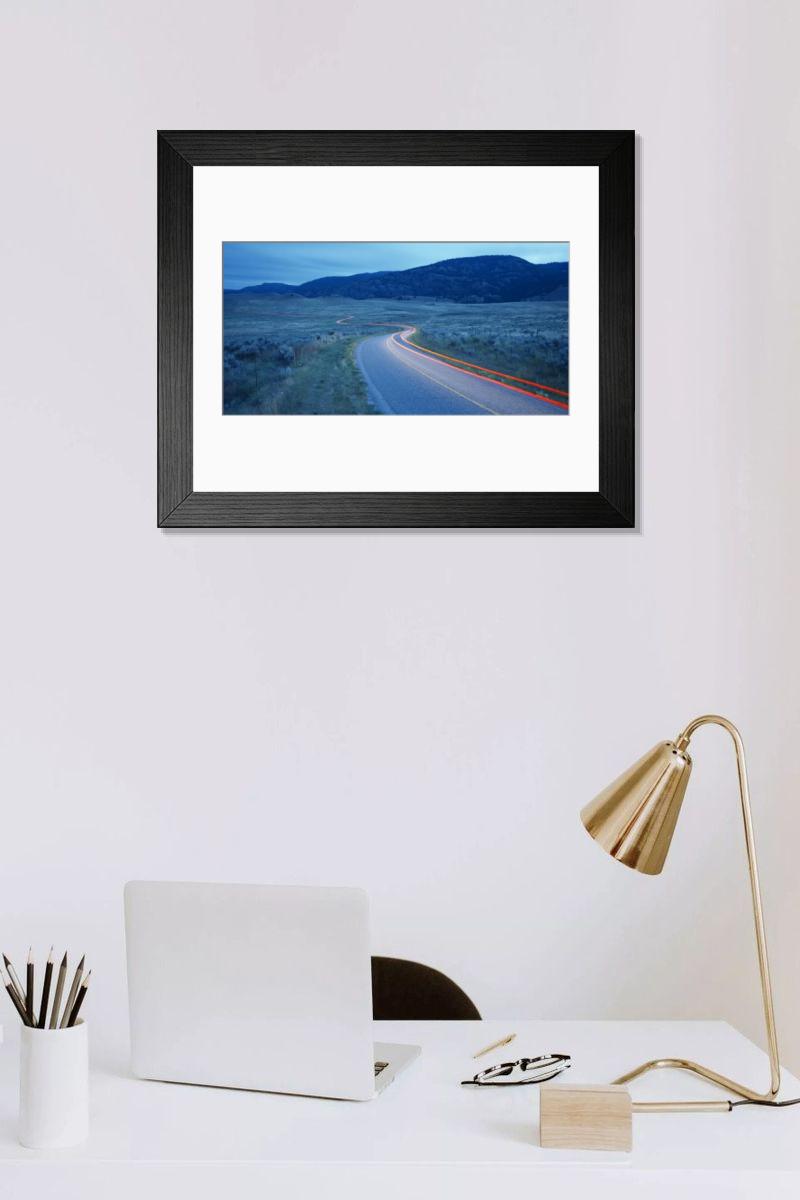 Shown hanging in a room: Modern 14"x12" (36x31cm)