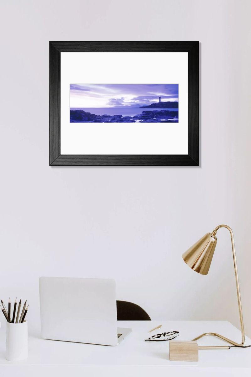 Shown hanging in a room: Modern 14"x12" (36x31cm)