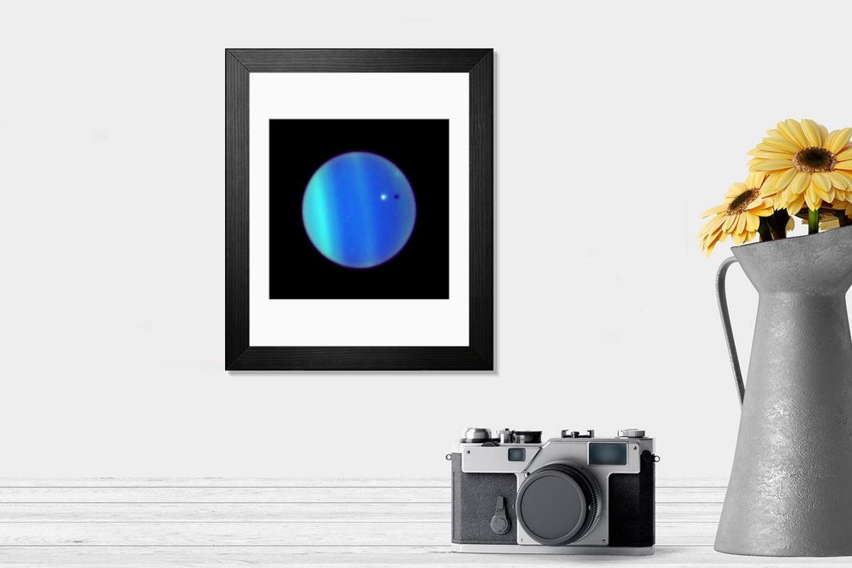 Shown hanging in a room: Modern 14"x12" (36x31cm)