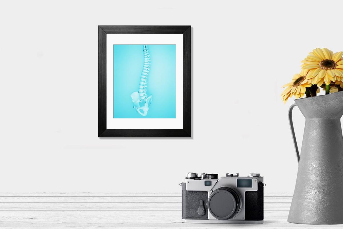 Shown hanging in a room: Modern 14"x12" (36x31cm)