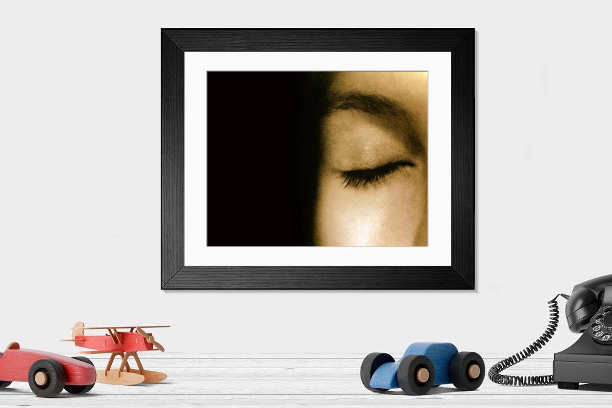 Shown hanging in a room: Modern 14"x12" (36x31cm)