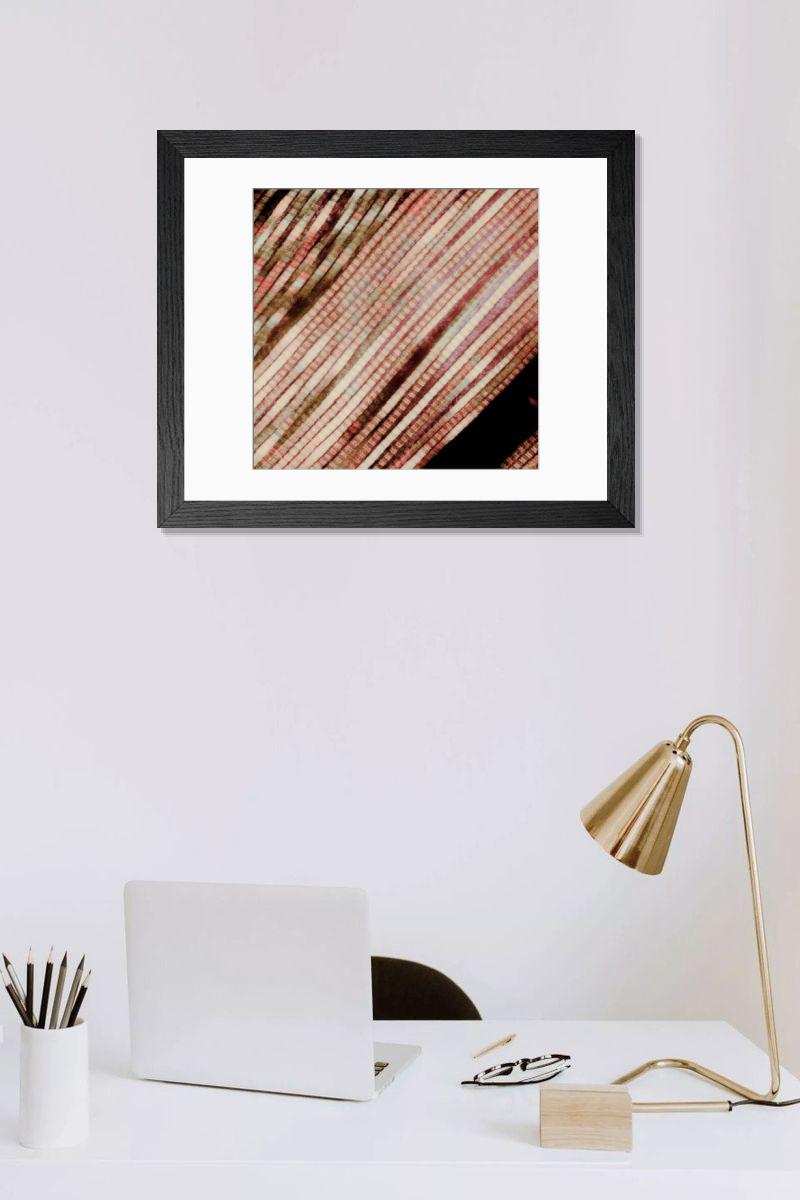 Shown hanging in a room: Modern 14"x12" (36x31cm)