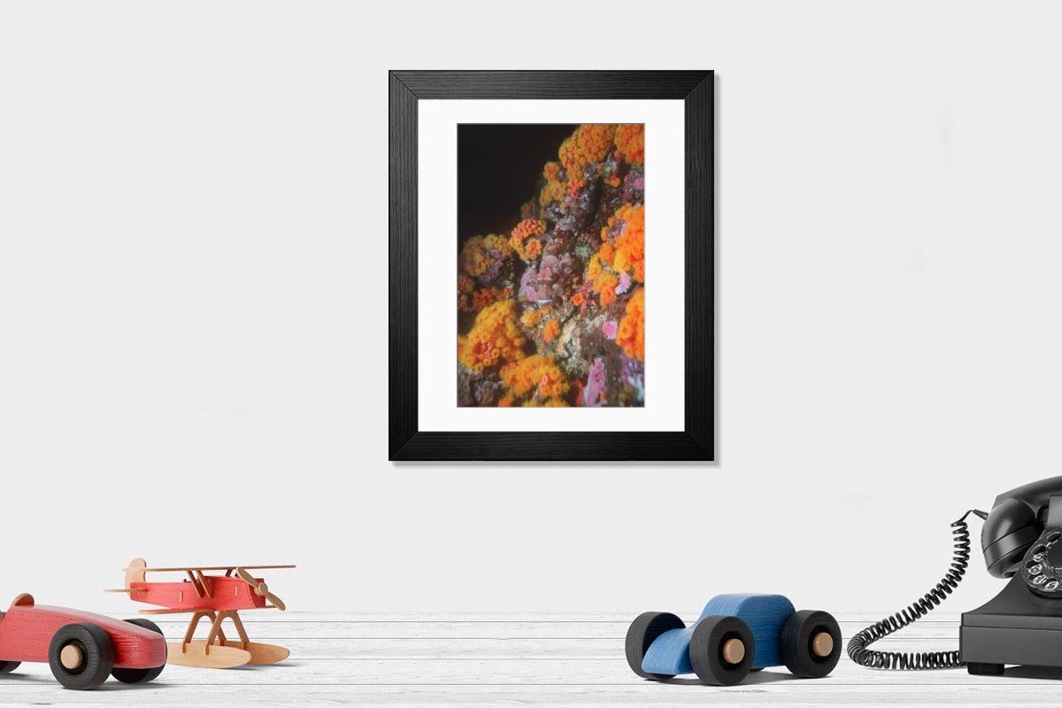 Shown hanging in a room: Modern 14"x12" (36x31cm)