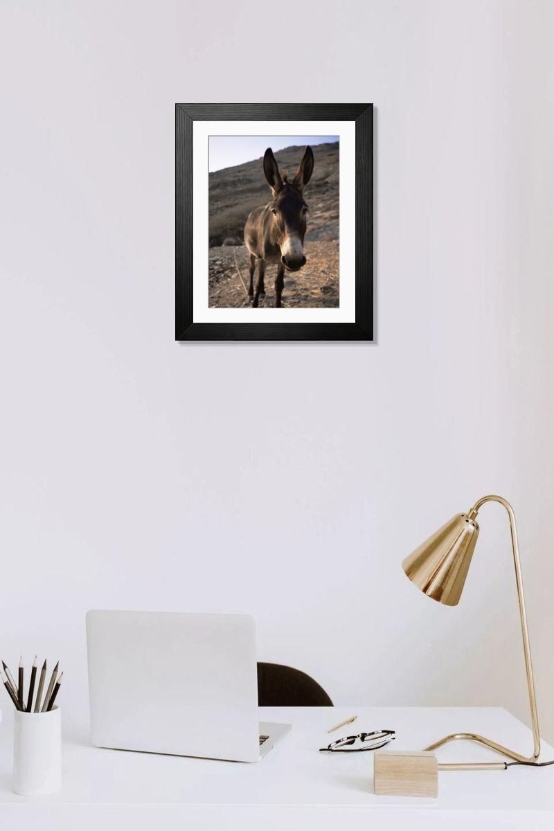 Shown hanging in a room: Modern 14"x12" (36x31cm)