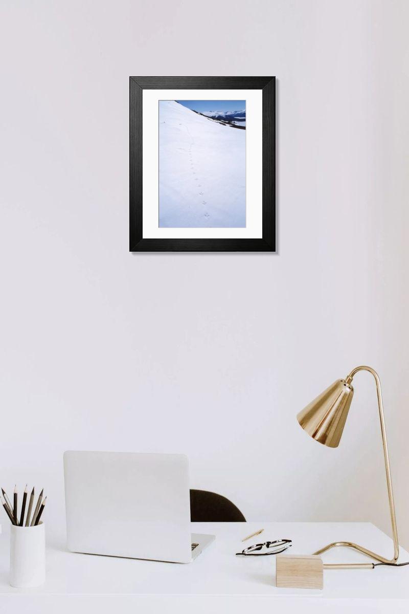 Shown hanging in a room: Modern 14"x12" (36x31cm)