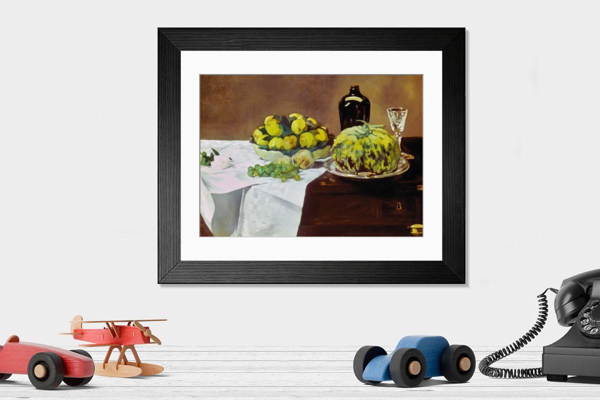 Shown hanging in a room: Modern 14"x12" (36x31cm)
