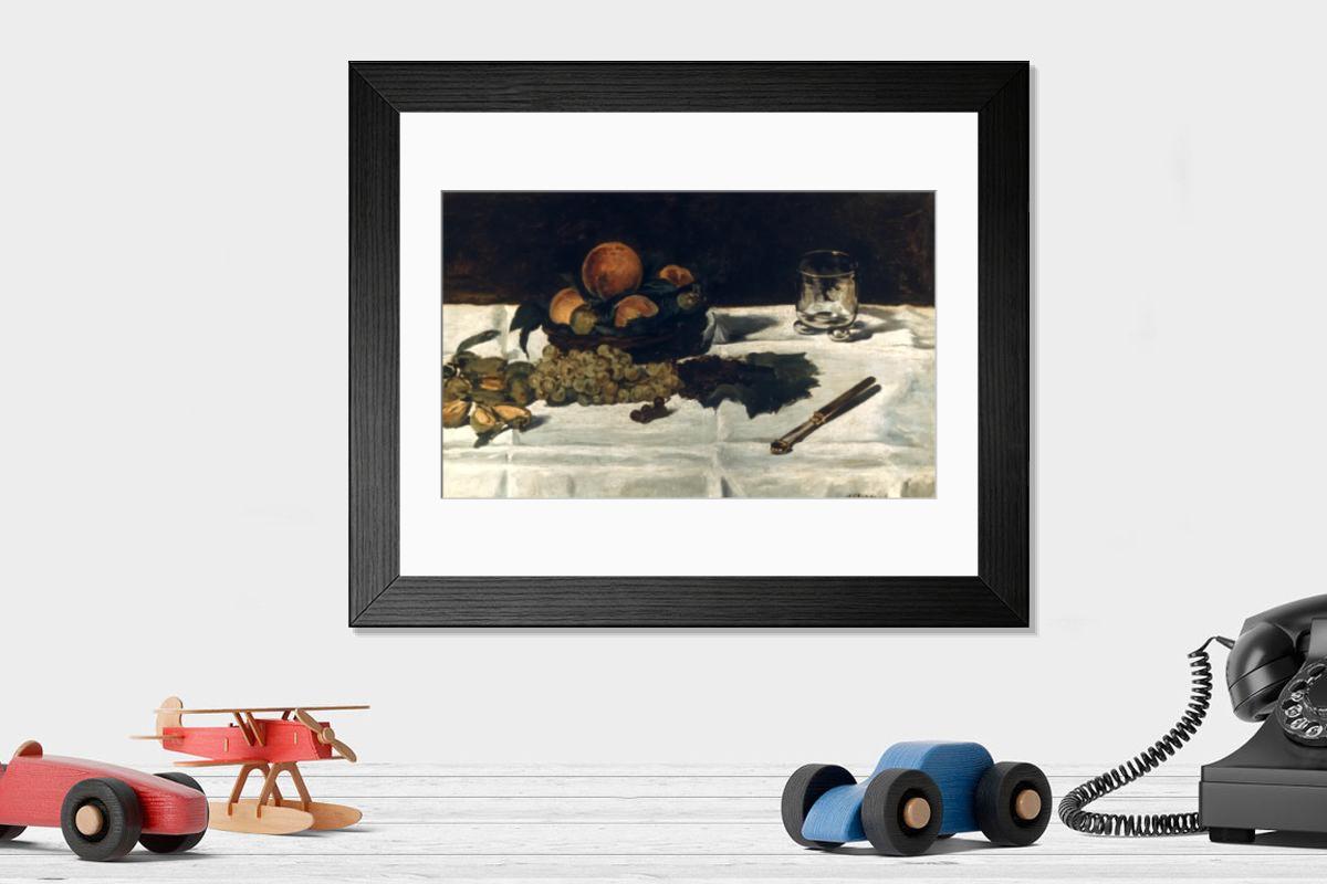 Shown hanging in a room: Modern 14"x12" (36x31cm)