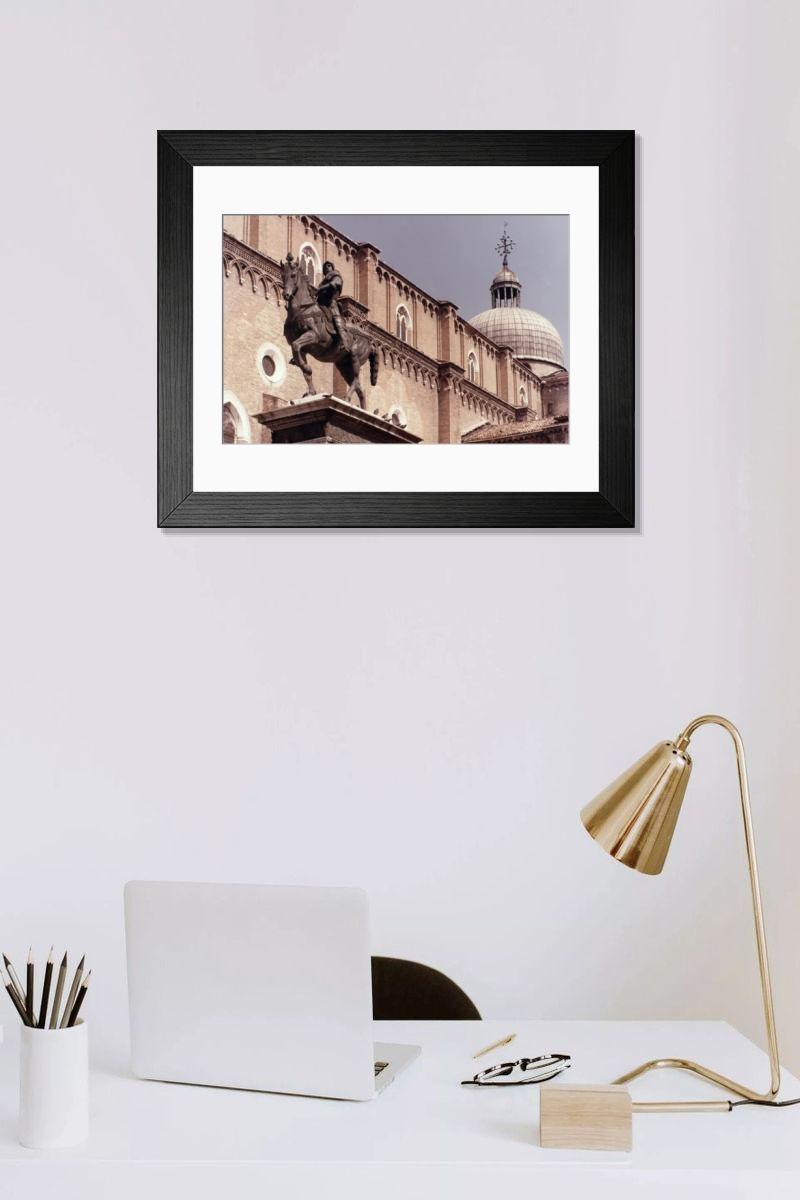 Shown hanging in a room: Modern 14"x12" (36x31cm)