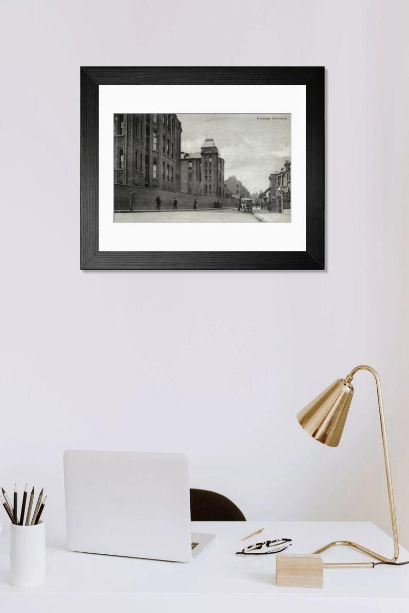 Hackney Union Workhouse Homerton London Print