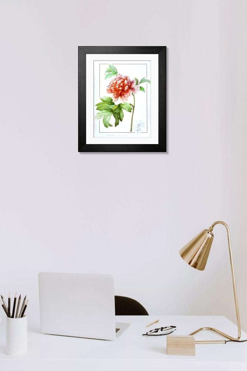 Shown hanging in a room: Modern 14"x12" (36x31cm)