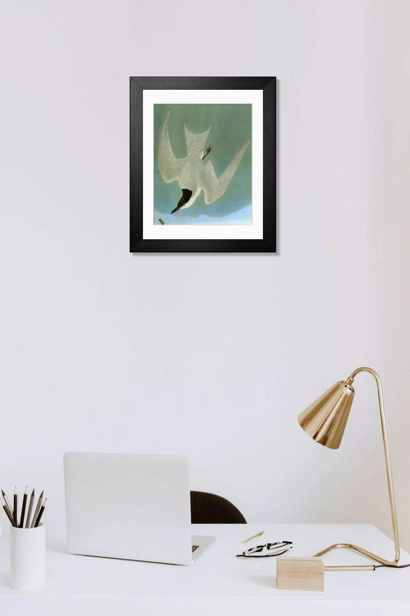 Shown hanging in a room: Modern 14"x12" (36x31cm)