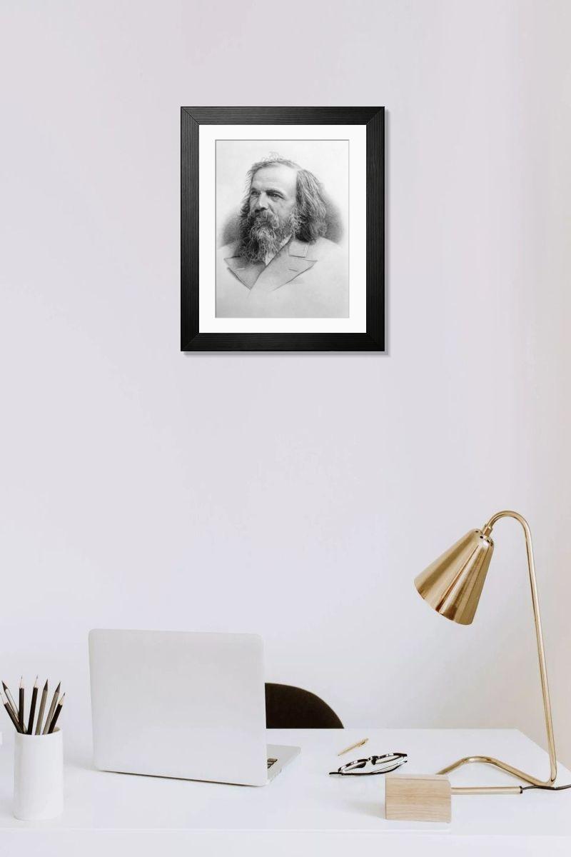 Shown hanging in a room: Modern 14"x12" (36x31cm)